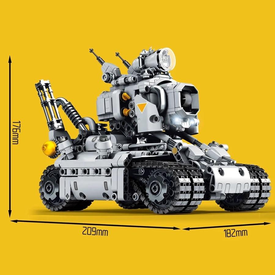 ブロック互換 レゴ メタルスラッグ戦車metal slug車メタル