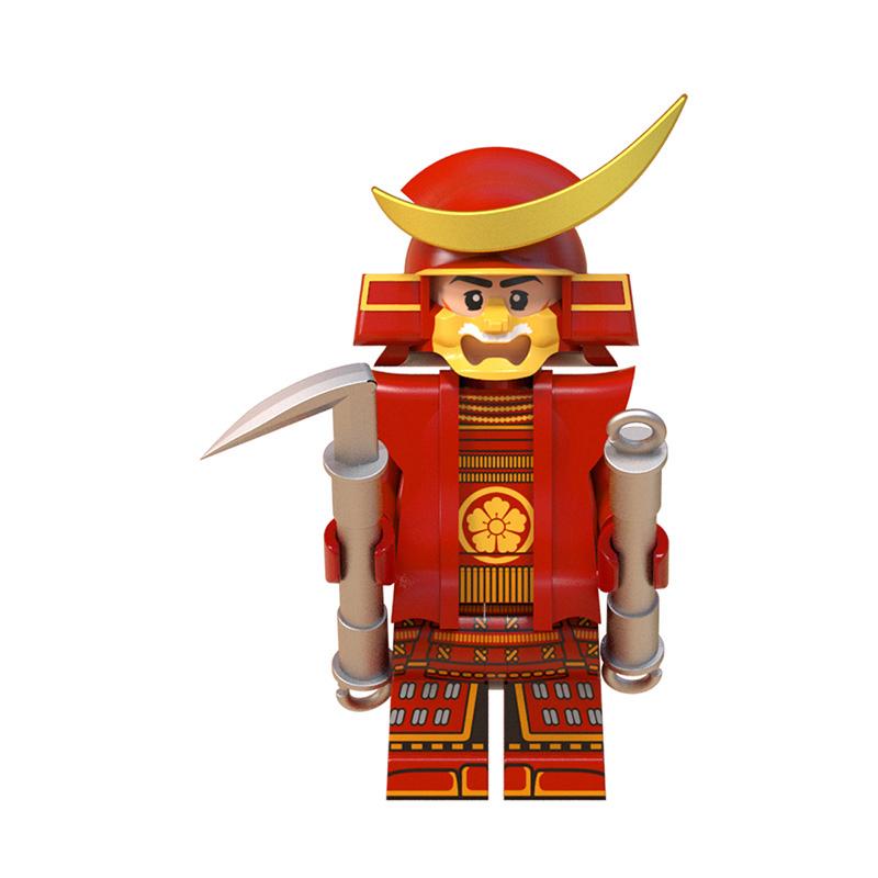 ブロック互換 レゴ 互換品 レゴミニフィグ サムライ 侍 武士B ブロック互換 レゴ 互換品 レゴミニフィグ サムライ 侍 武士B