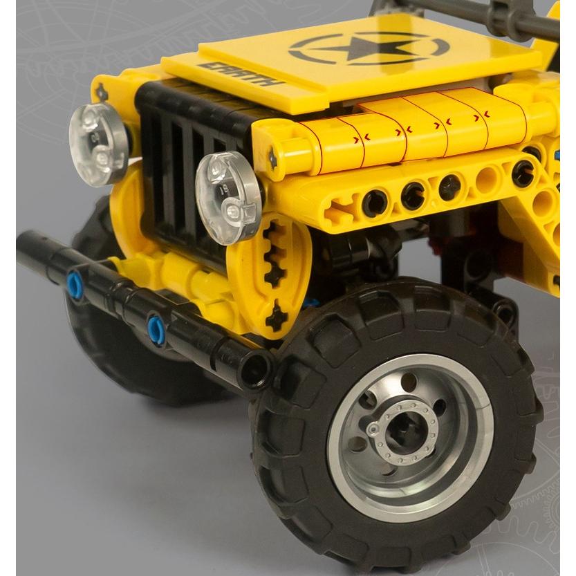 ブロック互換 レゴ 互換品 レゴジープJEEP 車 レゴブロック LEGO