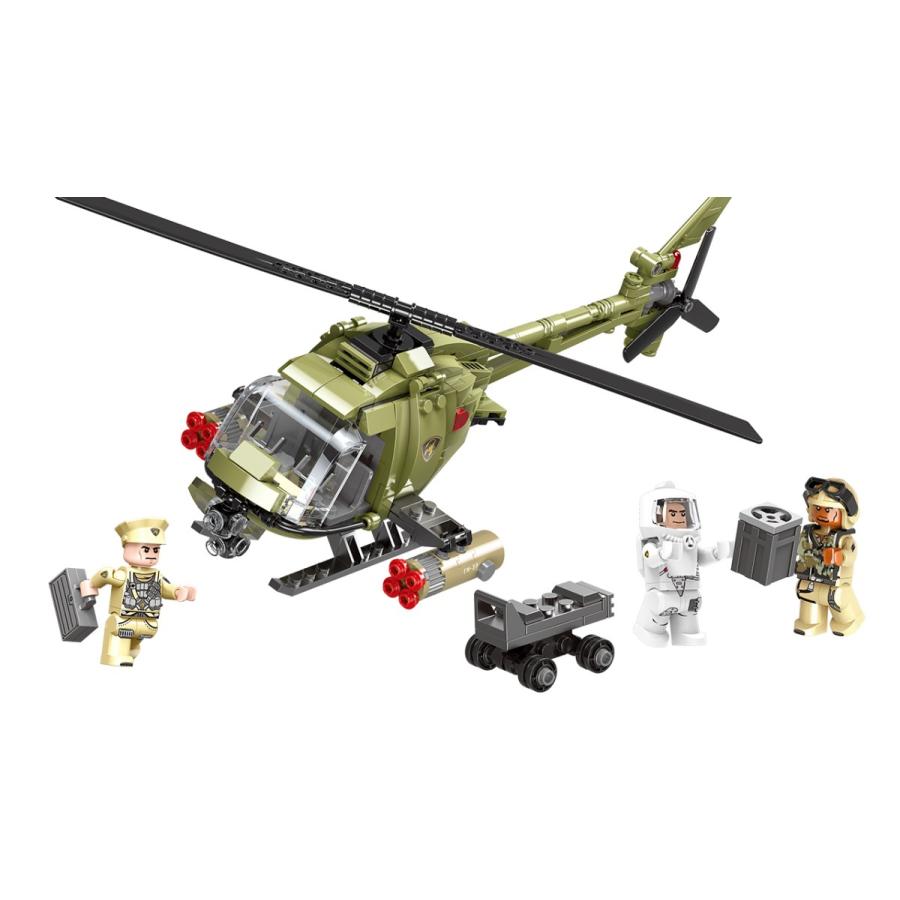 ブロック互換 レゴ 互換品 レゴミリタリー 軍用 ヘリコプター