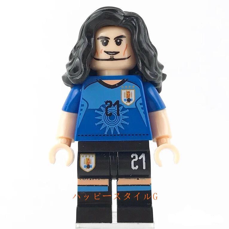 ブロック互換 レゴ 互換品 レゴミニフィグ サッカー選手8体