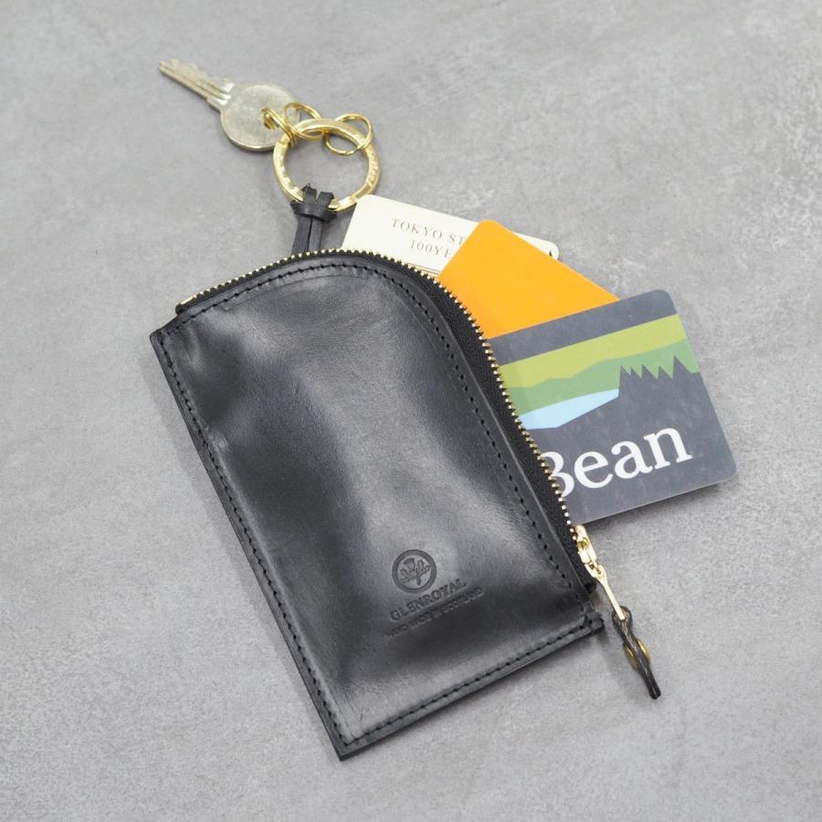 GLENROYAL（グレンロイヤル） 6255 ZIPPED KEY CASE WITH POCKET キー
