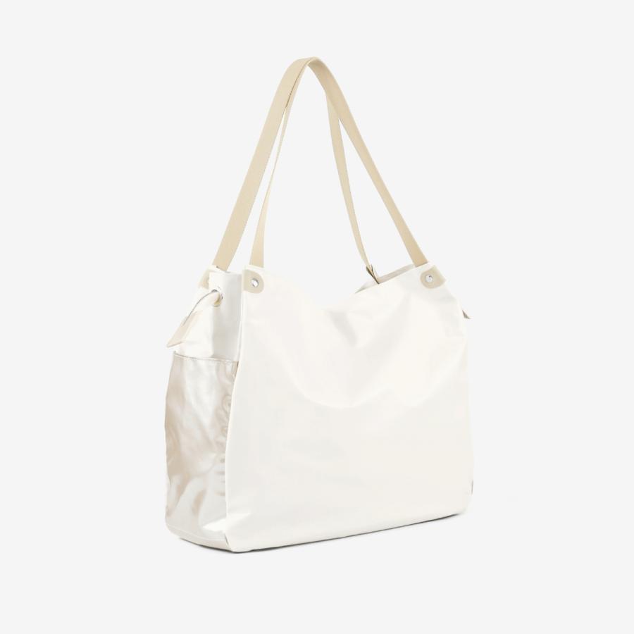 JACK GOMME × SAN AND SUN | 別注 TOTE BAG BICOLOR ジャックゴム 1566 LEVANT ルヴァン 280g jackgomme ビジネスバッグ トート A4 バッグの画像