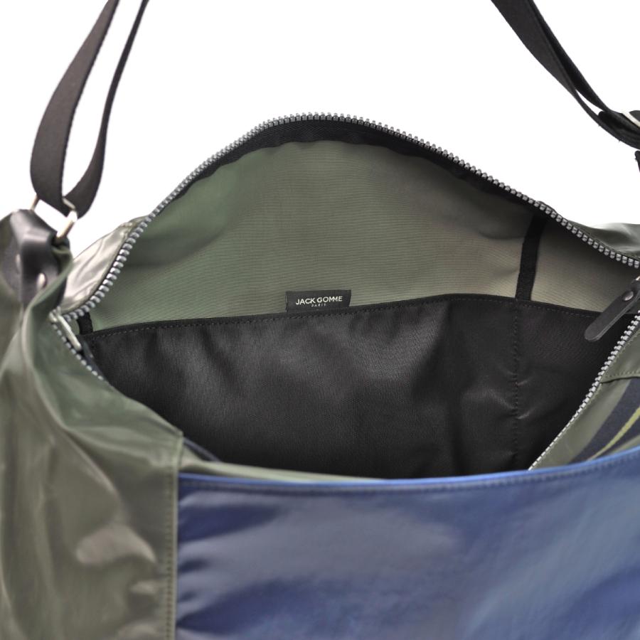 JACK GOMME ジャックゴム 1703 OSLO オスロ ARMY/KLEIN アーミークライン 400g jackgomme ESCAPE エスケープ ショルダー 斜め掛け バッグ 2WAY イタリア製_7