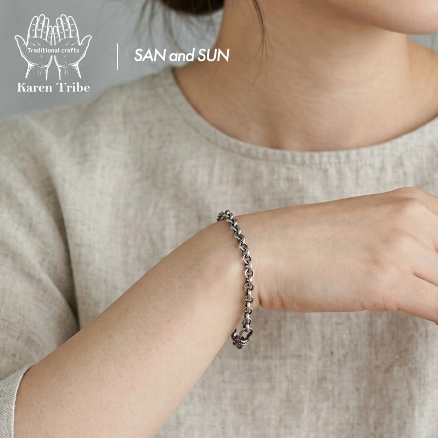 カレンシルバー SILVER CHAIN BRACELET チェーン ブレスレット 指輪