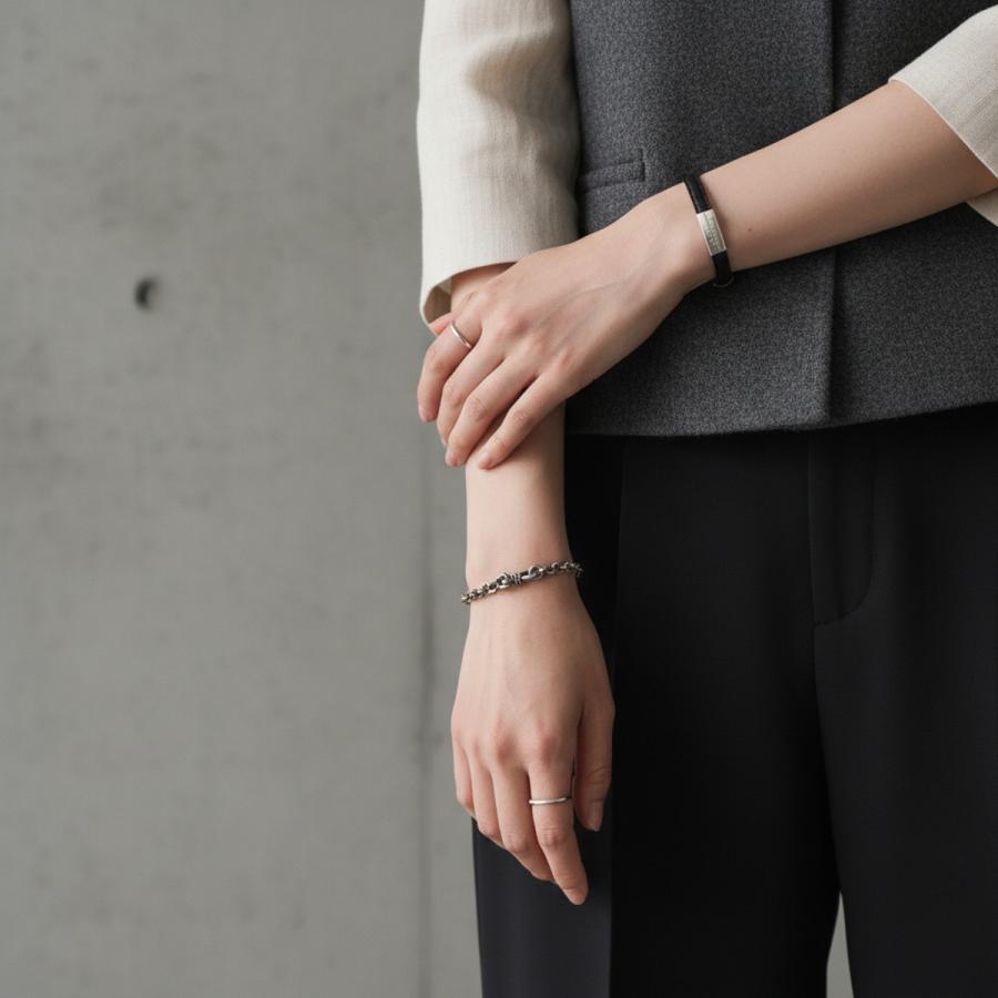 カレンシルバー SILVER CHAIN BRACELET チェーン ブレスレット 指輪