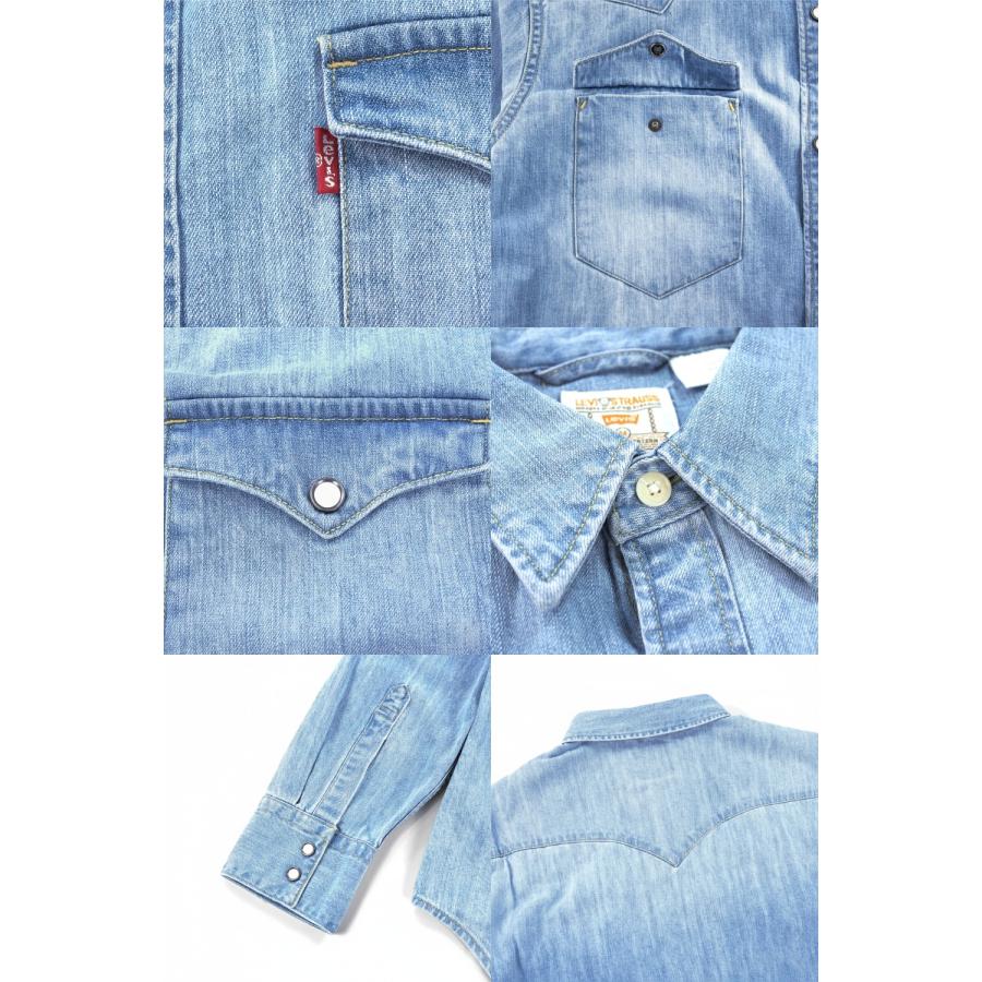 Levi's（リーバイス） BARSTOW WESTERN デニムシャツ ウエスタンシャツ