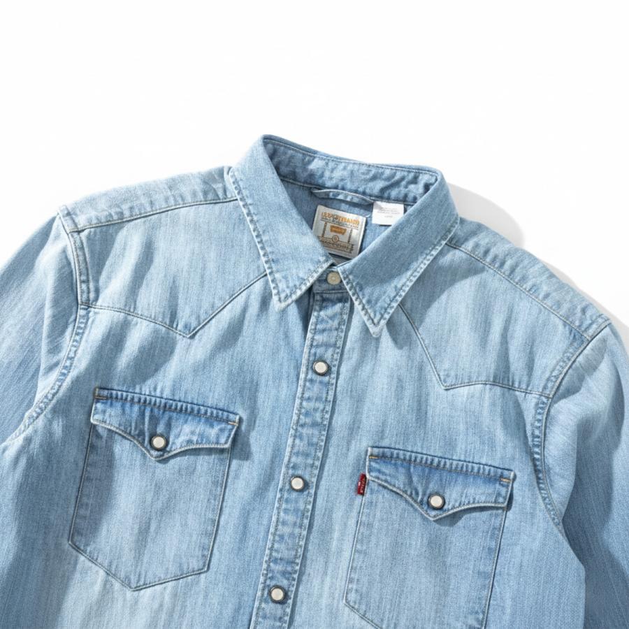 Levi's（リーバイス） BARSTOW WESTERN デニムシャツ ウエスタンシャツ