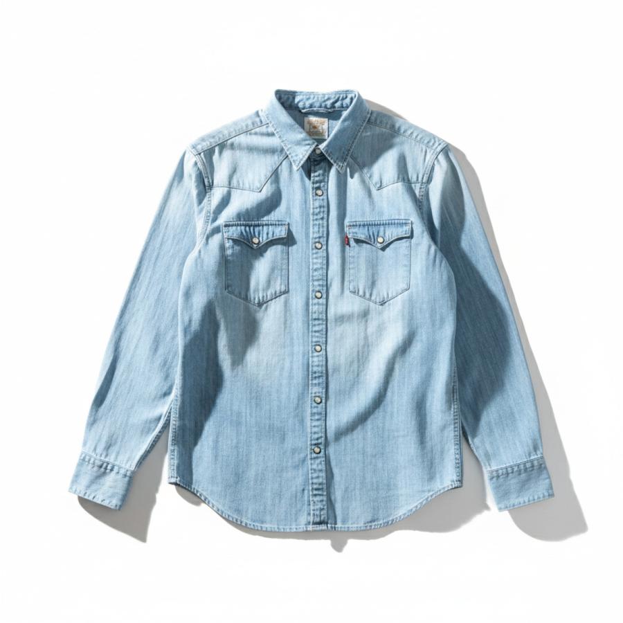 Levi's（リーバイス） BARSTOW WESTERN デニムシャツ ウエスタンシャツ