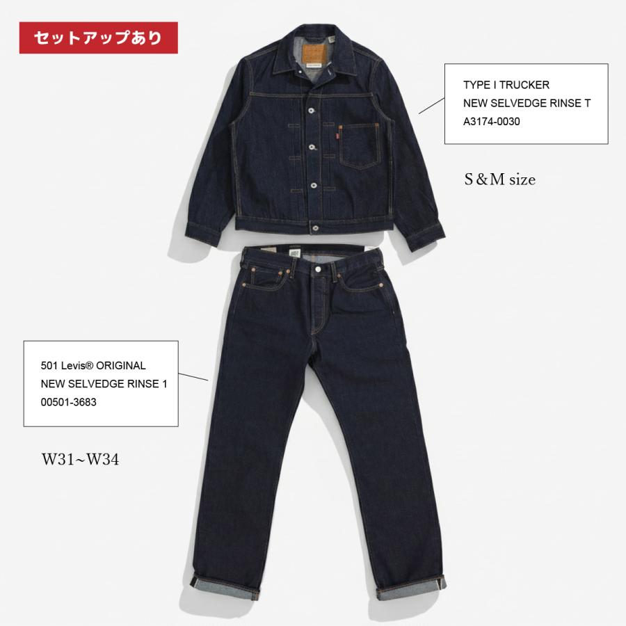 Levi's（リーバイス） A3174 TYPE1 TRUCKER タイプ1 ファースト デニム