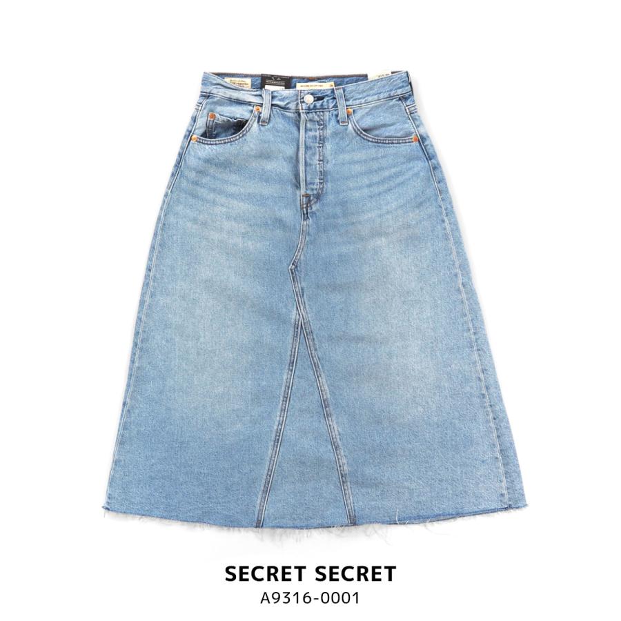 Levi's（リーバイス） 【ウィメンズ】 A9316 HR-A-LINE DECON SKIRT