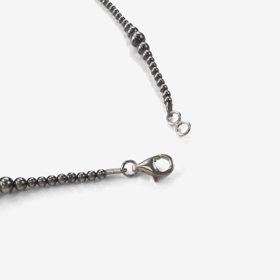 ナバホパール　　オリジナルデザインネックレス　SV925製　ナバホ50cm 細め ナバホジュエリー × SAN AND SUN | NAVAJO PEARLS NECKLESS 50cm MIX