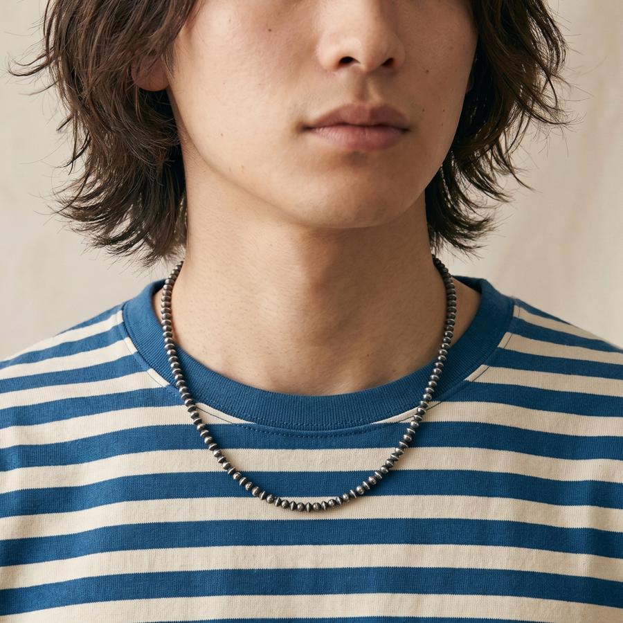 ナバホジュエリー × SAN AND SUN | NAVAJO PEARLS NECKLESS 50cm 3mm