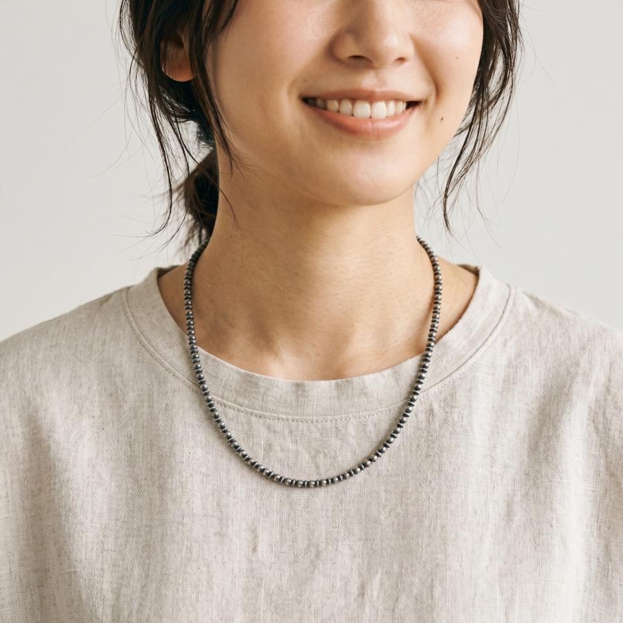 ナバホジュエリー × SAN AND SUN | NAVAJO PEARLS NECKLESS 50cm 3mm