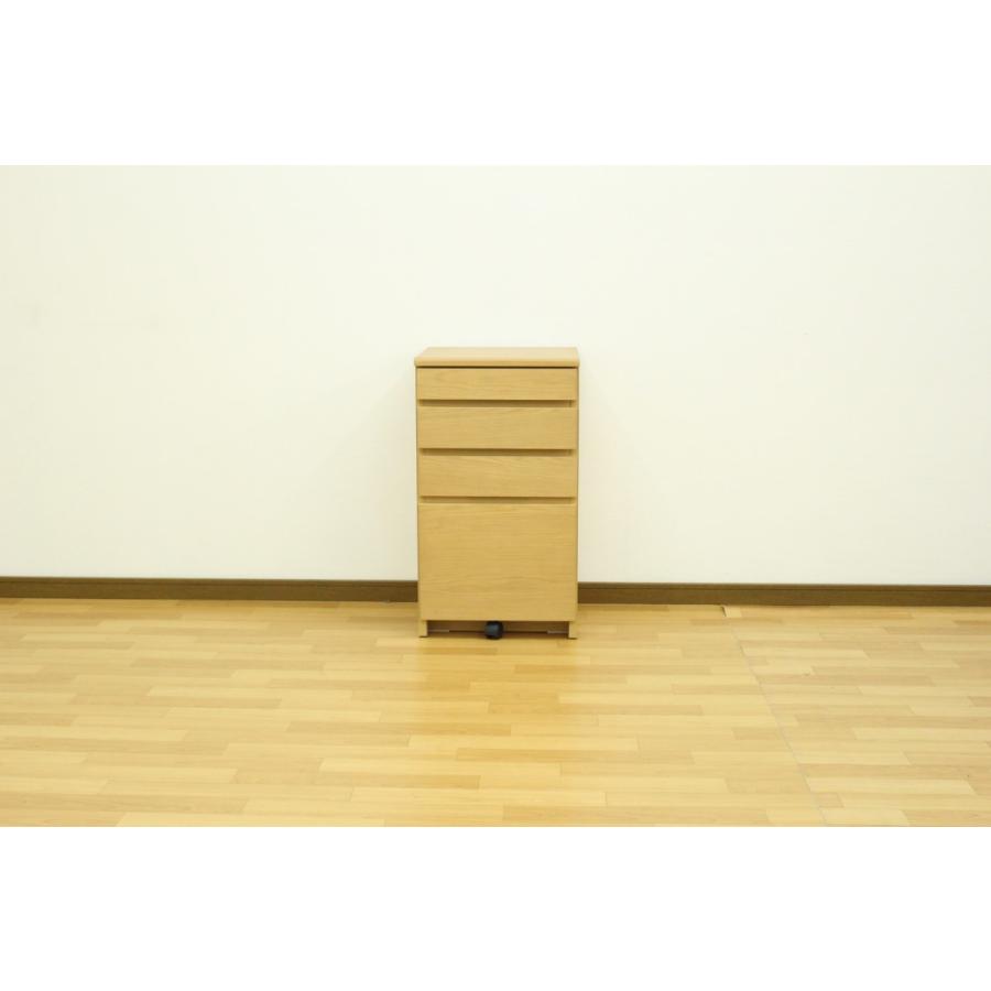 （幅40cm）選べる2色ナチュラル/ブラウン家具 完成品 　