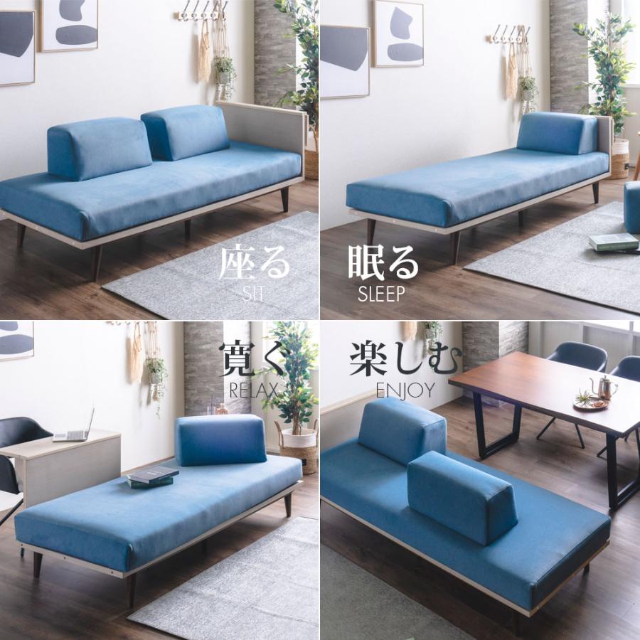 背もたれ クッション 大きめ 枕 ソファ ベッド アイランド おしゃれ ファブリック 厚い 洗えるカバー ブルー グレー ライトグレー 2個 セット |  | 04