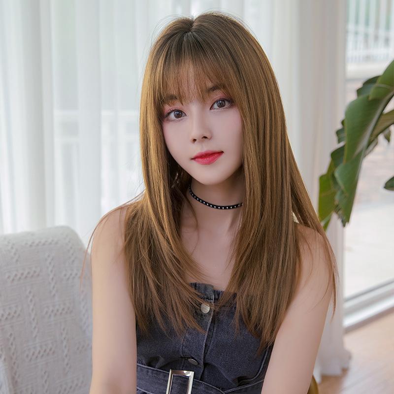 ウィッグ ロング ミディアム フルウィッグ セミロング かつら レディース 自然 Wig ぱっつん前髪 カツラ ワンカール 医療用 小顔 耐熱 原宿系 ロリータ ネット Nj14 ハッピー デリバリー 通販 Yahoo ショッピング