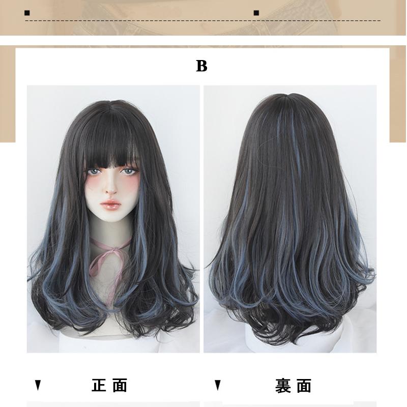 ウィッグ ロング グラデーション かつら フルウィッグカール 姫髪 セミロング うぃっぐ ゆめかわ 原宿 小顔 キュート ハロウィン 耐熱 Nj19 ハッピー デリバリー 通販 Yahoo ショッピング