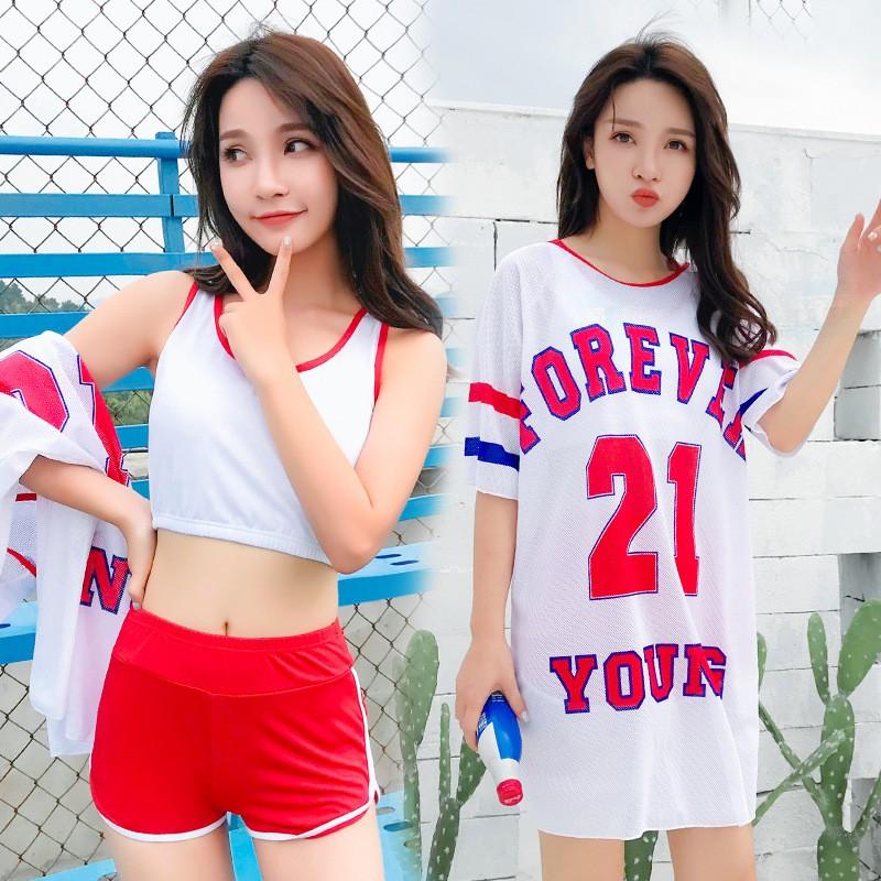 水着 レディース 3点セット 体型カバー ビキニ タンキニ 女性 フィットネス水着 ラッシュガード ショートパンツ スポーツブラ 水陸両用 Ny 37 ハッピー デリバリー 通販 Yahoo ショッピング