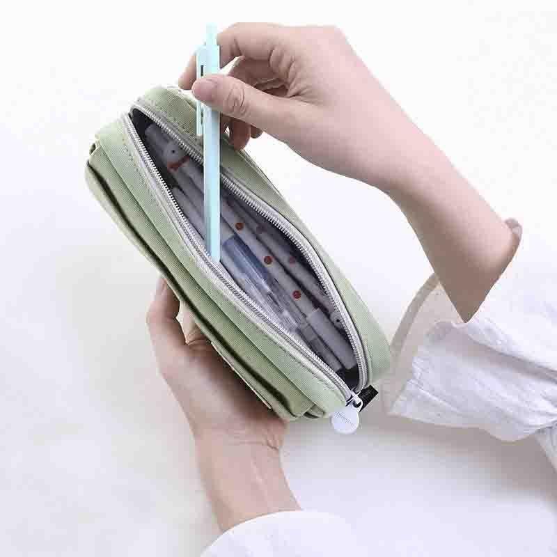 2点目半額 筆箱 シンプル ペンケース大容量 中学校 高校 お値打ち価格で 小学校 男子 女子 女の子 筆入れ 男の子 男女兼用 かわいい 化粧ポーチ おしゃれ ペンホルダー