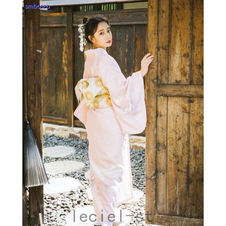 浴衣単品 レディース 大人っぽい 大人 シック 女性 単衣着物 夏着物 花火大会 夏祭り 盆踊り 20代 30代 40代 ピンク ゆかた_5