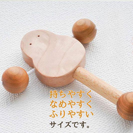 おもちゃ 赤ちゃん 『 でんでんだるま 』 ファーストトイ 安心 安全 木製 国産 ベビー用品 出産祝い プレゼント ギフト なかよしライブラリー｜happybath｜05