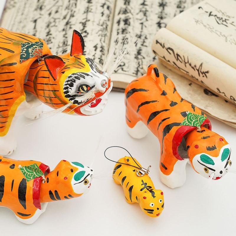 田井民芸 × BEAMS JAPAN別注 虎 張子 8号 橙 自分だけの縁起物を。｜ビームス ジャパン｜BEAMS