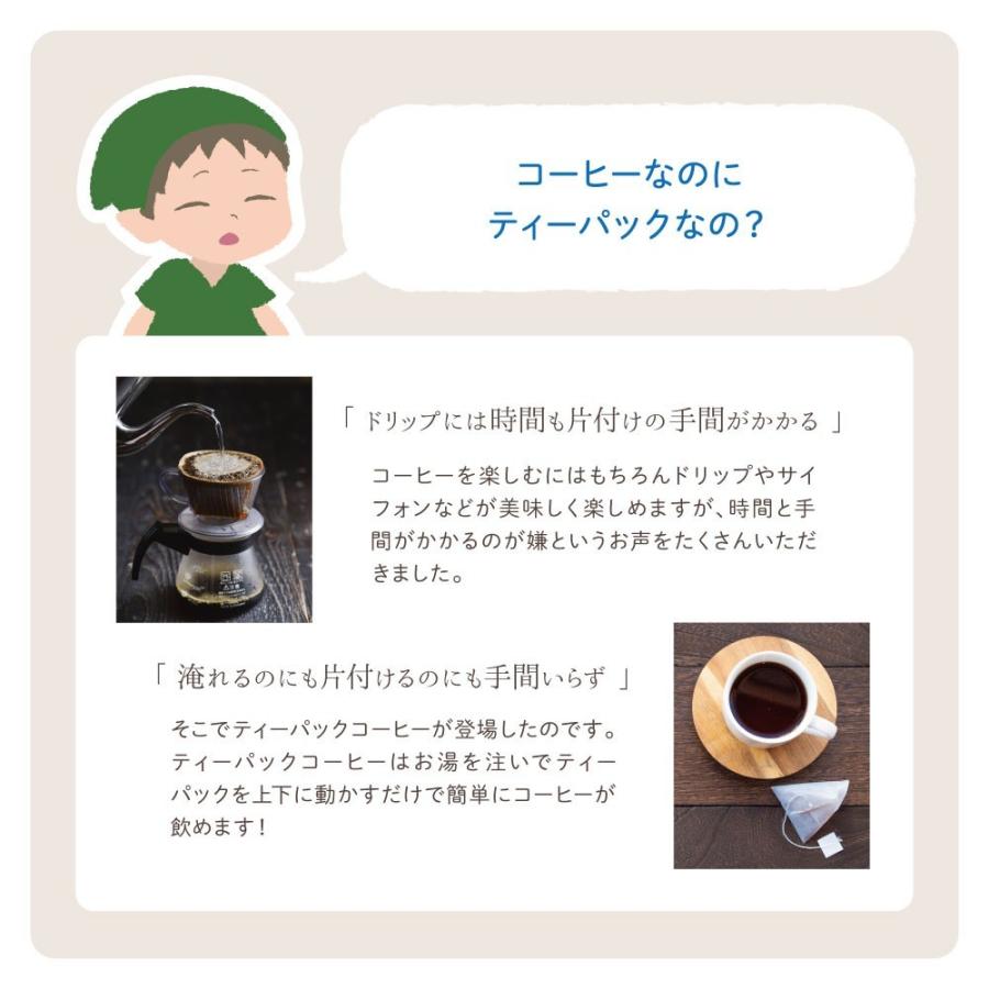 カフェインレスコーヒー 30包入り ティーバッグ カフェイン99.9%除去