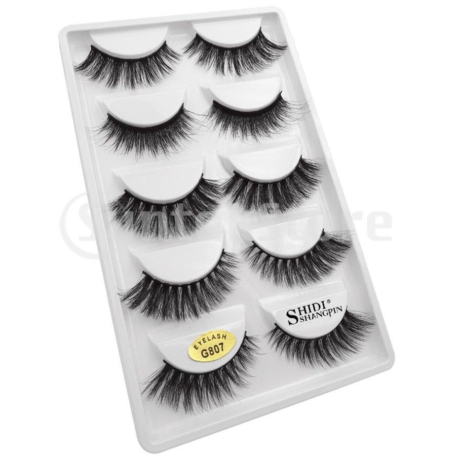 5組の3dまつげメイクアップ手作りの自然で長いつけまつげエクステンション Gale277 Happy Beauty Store 通販 Yahoo ショッピング