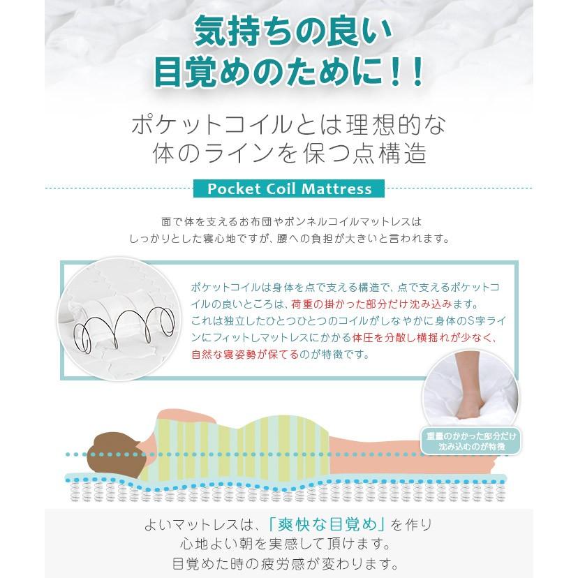 ベッド スモールセミシングル マットレス付き(グレー) 80cm 北欧風 おしゃれ｜happybed｜13