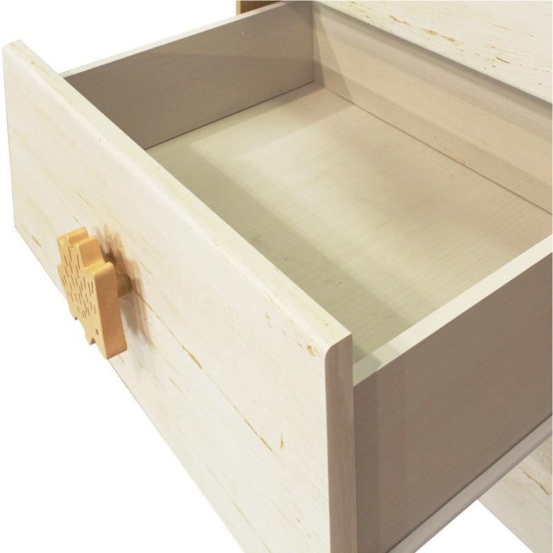 チェスト 子供用 おしゃれ 3段 タンス 北欧 かわいい チェスト タンス かわいい プリント紙化粧繊維板：