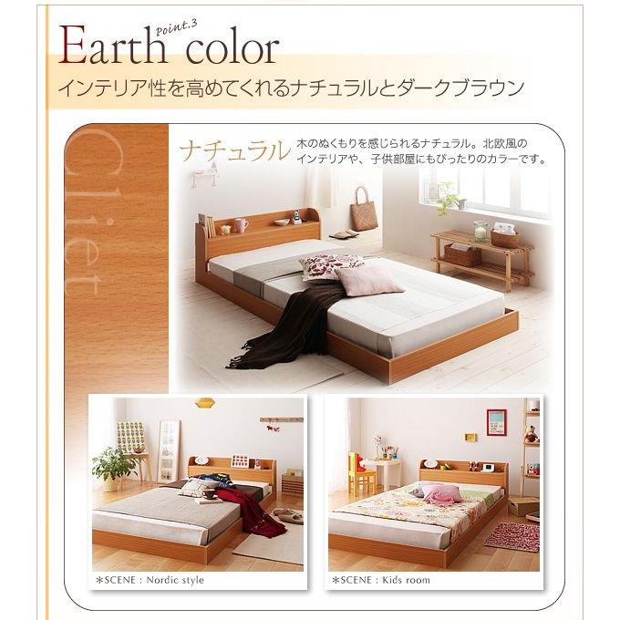 ダブルベッド マットレス付き スタンダードポケットコイル ローベッド 家具、インテリア ベッド、マットレス