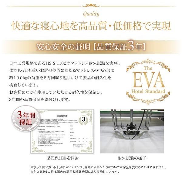 マットレス ダブル ボンネルコイル 快眠 ホテルスタンダード 【少々】 黒 ブラック