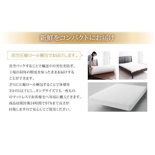 マットレス ダブル ボンネルコイル 快眠 ホテルスタンダード 【少々】 黒 ブラック