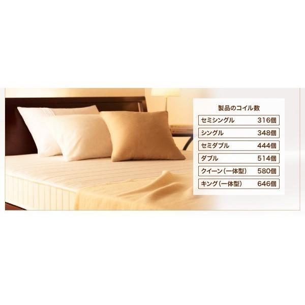 マットレス ダブル ボンネルコイル 快眠 ホテルスタンダード 【少々】 黒 ブラック