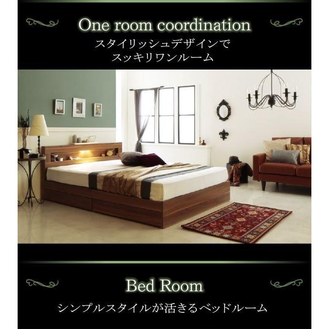 ダブルベッド マットレス付き 国産カバーポケットコイル 収納付きベッド コンパクトロフトベッド 薄型抗菌国産ポケットコイル マットレス付き リネンセット シングル ショート丈