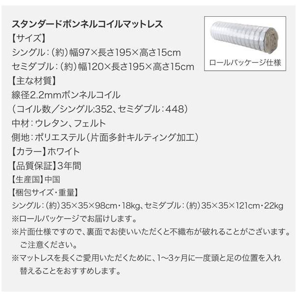 組立設置付 キングサイズベッド ワイドK220:B(S)+A(SD) マットレス付き スタンダードボンネルコイル 白 ホワイト 日本製 【モアレ】 コンパクト