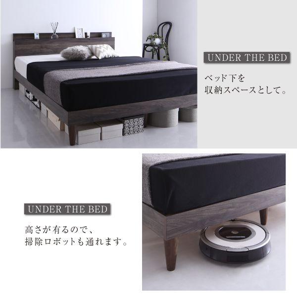 【メール便】 セミダブルベッド フレームのみ すのこベッド 白 ホワイト 黒 ブラック 【XU5643051568】(19933円)