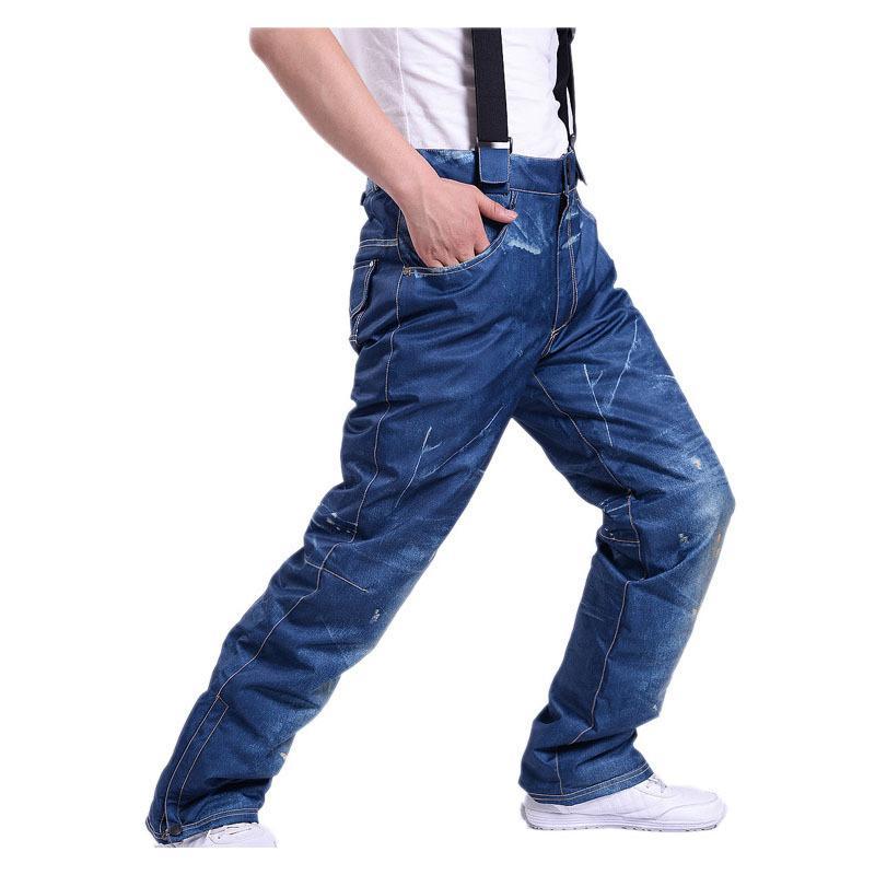 最も優遇のスノーボードウェア パンツ メンズ デニム風 レディース