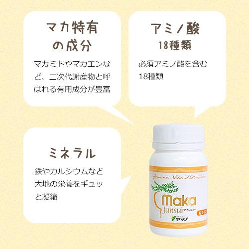 マカサプリメント【1日分増量中】マカ 妊活 サプリ ヤマノ マカサプリ 無添加 100% 健康 サプリメント（約1ヶ月分袋入り） |  | 05