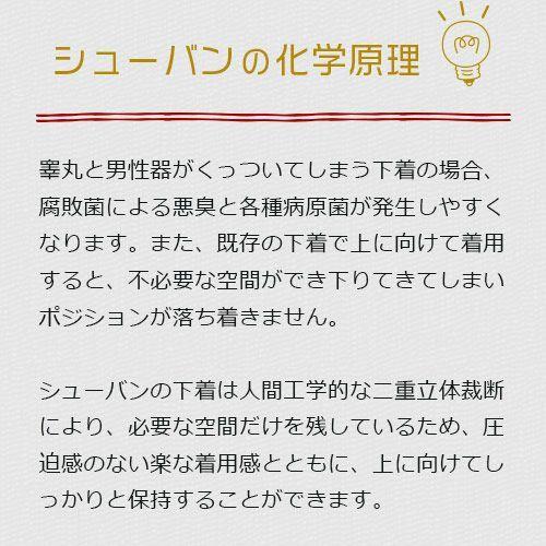 アルティメット ボクサー パンツ 蒸れない 上向き固定 M・L・LL 男性用 メンズ 下着 臭い軽減 妊活 贈り物 バレンタイン ギフト シューバン 正規代理店 |  | 06