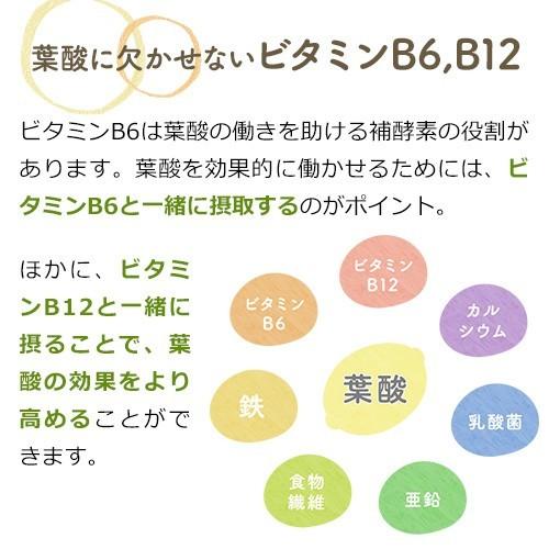 葉酸サプリ（お得な3袋セット）有機レモン 葉酸 サプリメント 無添加 オーガニック 約3ヶ月分 妊活 サプリ 妊娠 妊婦 鉄 カルシウム【メール便可】｜happyblessing｜06