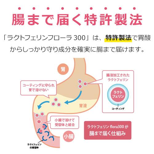 ラクトフェリンフローラ300mg 妊活 サプリメント 腸まで届く 特許製法 妊娠 3袋セット メール便 ●定期購入対応● |  | 04