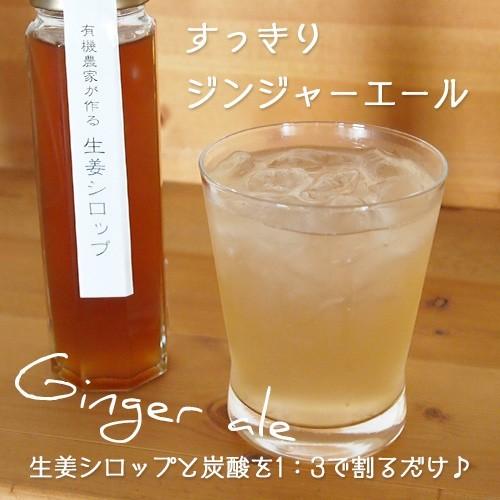 生姜シロップ 180ml×2本【白砂糖不使用】国産/無添加/農林水産大臣賞受賞の農家/温活 妊活 |  | 03