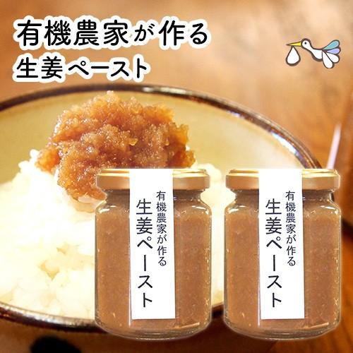 蒸し生姜ペースト 120g×2個【飲み物や料理に】国産/無添加/ウルトラ生姜/しょうが/おかず生姜/ジンジャー/プレゼント 贈り物 温活 冷え性 妊活 | 