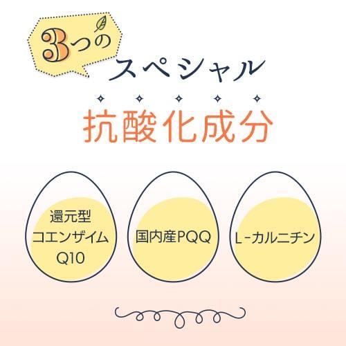 ミトコンドリア サプリメント ミトコンQ10＋PQQ（60カプセル）妊活