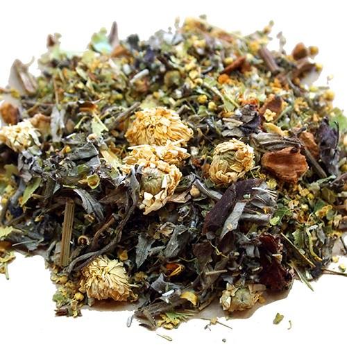 美味しい 無添加 ハーブティー【じんわりぽかぽかブレンド 100g】ハーブ ブレンドティー ノンカフェイン 妊活 妊婦 冷え 巡り 温活 お茶 ギフト |  | 02