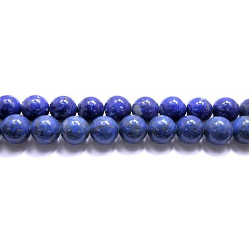 ラピスラズリ 12mm 丸玉 天然石 ビーズ 半連 約17〜18cm : 天然石