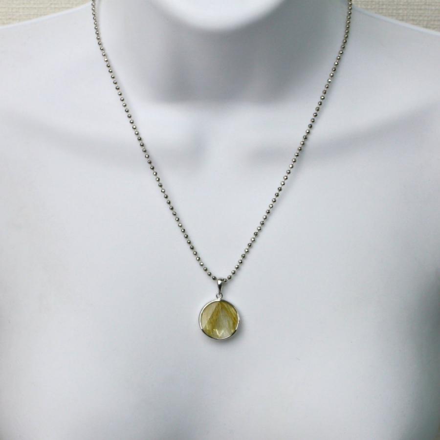 ネックレス スライスオニキスダイヤネックレス K10 レディース Lilas