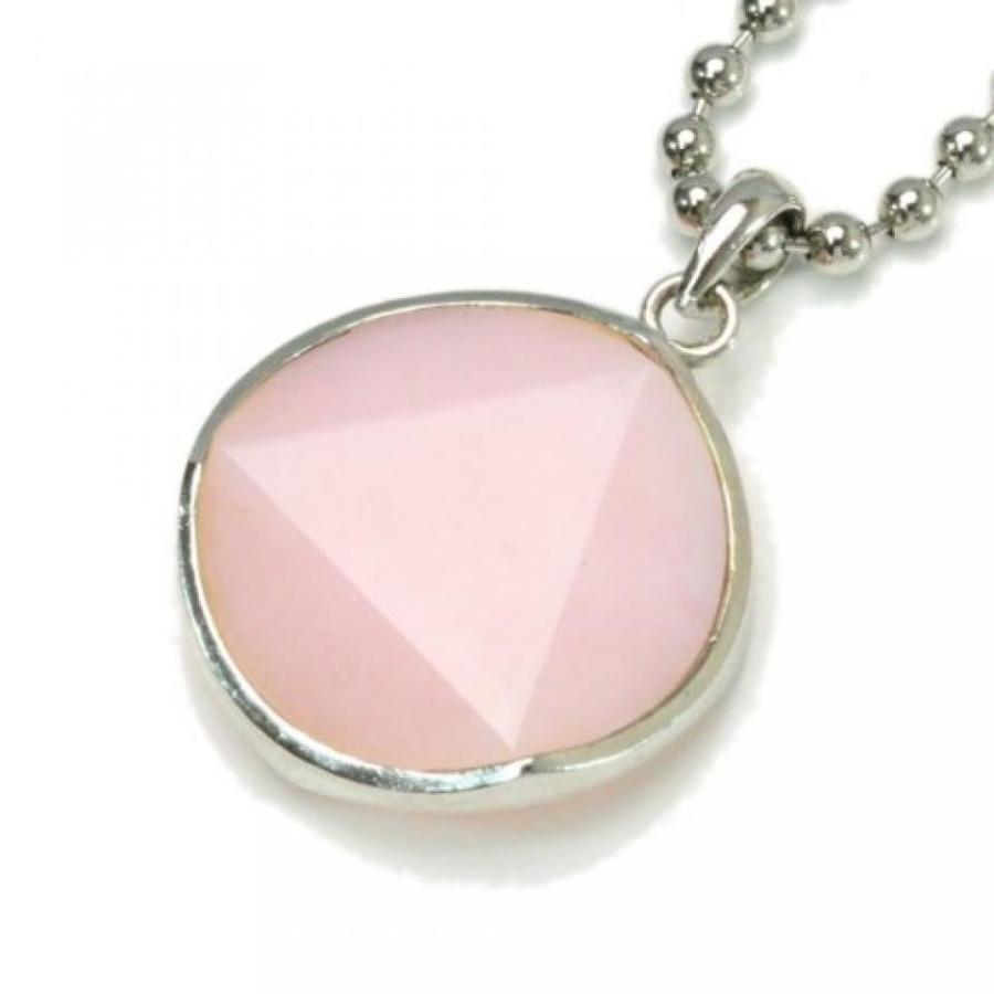 ピンクオパール ペンダント 天然石 パワーストーン ヘキサゴン 18mm